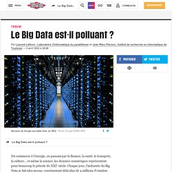 Le Big Data est-il polluant ?