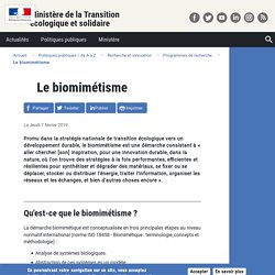 ecologique-solidaire_gouv_fr 07/02/19 Le biomimétisme