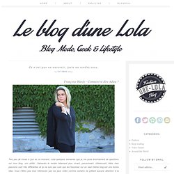 Le blog d'une Lola