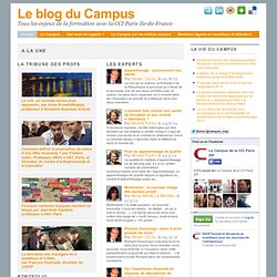 Le blog du campus de la CCIP