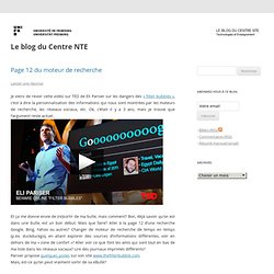 Le blog du Centre NTE