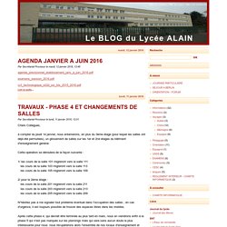 Le BLOG du Lycée ALAIN