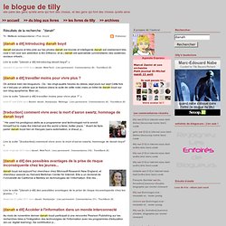 blogue de tilly
