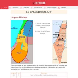 Le calendrier juif