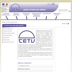 CETU (Centre d'étude des tunnels)
