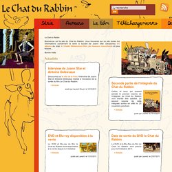 Le Chat du Rabbin de J. Sfar (une bande dessinée adaptée en film d'animation)