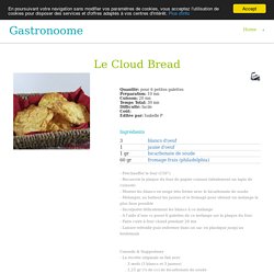 Le Cloud Bread