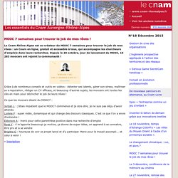 Le Cnam Rhône-Alpes Infos