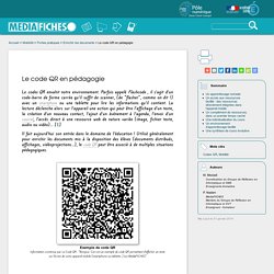 Le code QR en pédagogie