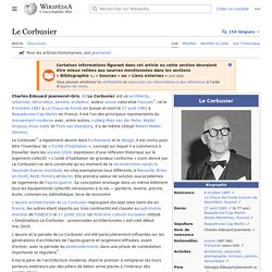 Le Corbusier