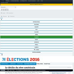 Le déclin du rêve américain