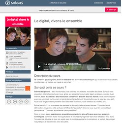 Le digital, vivons le ensemble