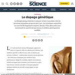 Le dopage génétique