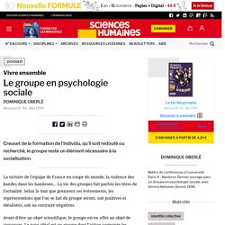 Le groupe en psychologie sociale