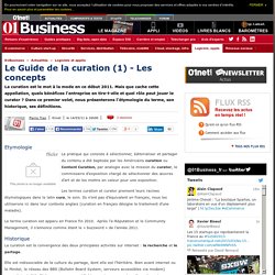 Curation (1) - Les concepts