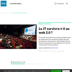 Le JT survivra-t-il au web 2.0 ?