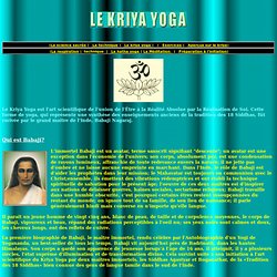 Le Kriya Yoga de Babaji