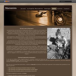 Le Macramé