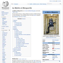 Le Maître et Marguerite - Wikipedia