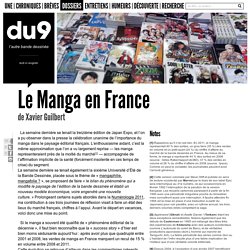 Le Manga en France