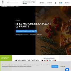 Le marché de la pizza - France