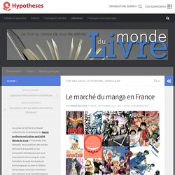 Le marché du manga en France