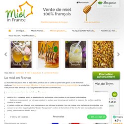 Le marché du miel en France - MIEL IN FRANCE