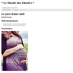 * Le Monde des Ebook's *