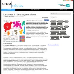 Le Monde.fr : Le datajournalisme