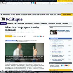 Education : programmes des candidats