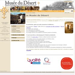 Le Musée du Désert - Le Musée du Désert
