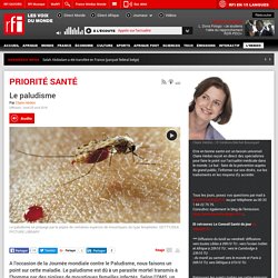 RFI 25/04/16 PRIORITE SANTE - Le paludisme.