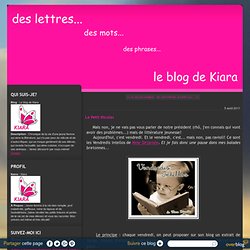 Le Petit Nicolas - Le blog de Kiara