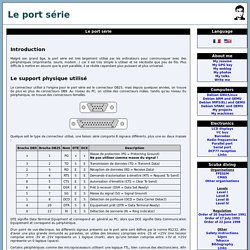 Le port série