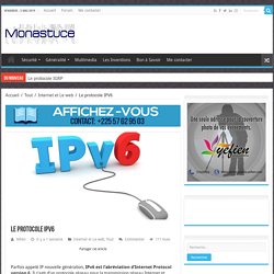 Le protocole IPV6 - MONASTUCE