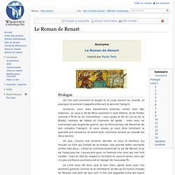 Le Roman de Renart