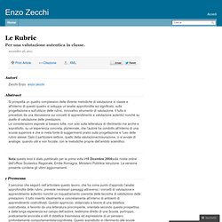 Le Rubric – enzozecchi