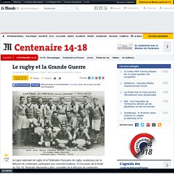 Le rugby et la Grande Guerre