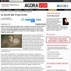 Le secret des Crop Circles