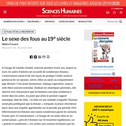 Le sexe des fous au 19eme siècle