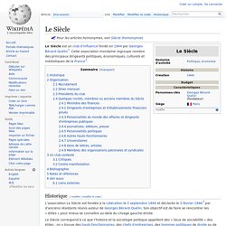 Le Siècle - Wikipédia