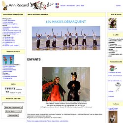 Le site de Ann Rocard