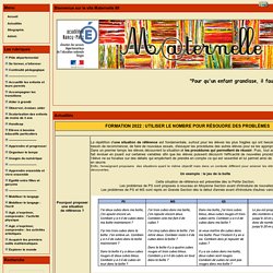 le site Maternelle 88