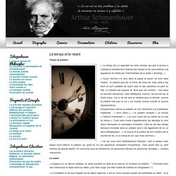 Le temps et le néant - Schopenhauer