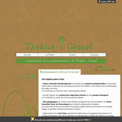 Le Théâtre Géonef