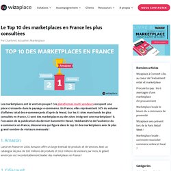 Le top 10 des marketplaces en France