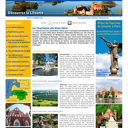 Le tourisme de bien-être en Lituanie