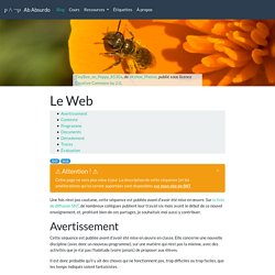 Le Web — Ab Absurdo