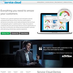 The Leader in CRM and Cloud Computing