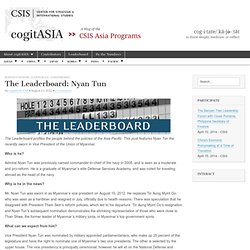 The Leaderboard: Nyan Tun –
